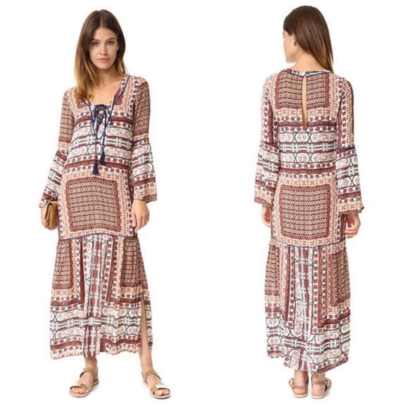 Cleobella Blaine boho maxi dress medium - Picture 8 of 8